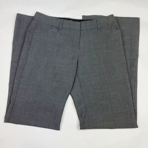 Express Pants Womens Size 4 Editor Gray Classic Workwear Straight Dress Slacks